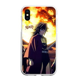 Чехол для iPhone XS Max матовый с принтом Demon Slayer: Kimetsu no Yaiba в Тюмени, Силикон | Область печати: задняя сторона чехла, без боковых панелей | demon slayer | kamado | kimetsu no yaiba | nezuko | tanjiro | аниме | гию томиока | зеницу агацума | иноске хашибира | камадо | клинок | корзинная девочка | манга | музан кибуцуджи | незуко | рассекающий демонов | танджиро