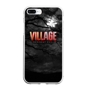 Чехол для iPhone 7Plus/8 Plus матовый с принтом Resident Evil: Village $$$ в Тюмени, Силикон | Область печати: задняя сторона чехла, без боковых панелей | alsina dimitrieska | darkness | game | inscription resident evil: village | moon | print resident evil: village | village | альсина димитриеска | деревня | игра | луна | надпись resident evil: village | принт resident evil: village | тьма