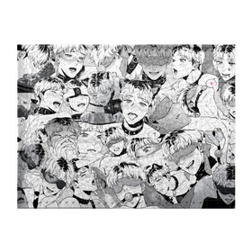 Обложка для студенческого билета с принтом Ахегао/Ahegao парни О Чан У в Тюмени, натуральная кожа | Размер: 11*8 см; Печать на всей внешней стороне | ahegao | bj alex | ахегао | ахегао парень | манга | манхва | о чан у | парень