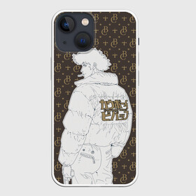 Чехол для iPhone 13 mini с принтом Cowboy Bebop fashion в Тюмени,  |  | anime | cowboy bebop | louis vuitton | lv | manga | spike spiegel | аниме | бибоп | ковбой | ковбой бибоп | космический | космос | луи виттон | манга | ретро аниме | спайк шпигель