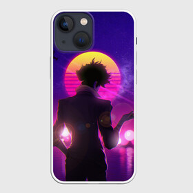 Чехол для iPhone 13 mini с принтом Cowboy Bebop. Spike Spiegel в Тюмени,  |  | anime | cowboy bebop | manga | spike spiegel | аниме | бибоп | ковбой | ковбой бибоп | космический | космос | манга | ретро аниме | спайк шпигель