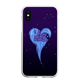 Чехол для iPhone XS Max матовый с принтом Princess Luna в Тюмени, Силикон | Область печати: задняя сторона чехла, без боковых панелей | my little pony | дружба это чудо | единорог | единороги | май литл пони | мульт | мультфильм