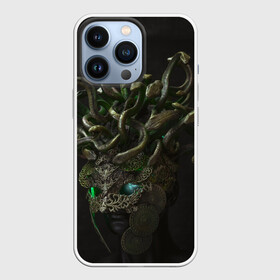 Чехол для iPhone 13 Pro с принтом Медуза Горгона | Эвриала в Тюмени,  |  | Тематика изображения на принте: горгона | змеи | медуза | медуза горгона | мифическое существо | эвриала