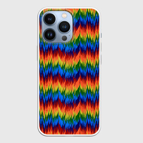 Чехол для iPhone 13 Pro с принтом РАДУЖНАЯ КИСЛОТА в Тюмени,  |  | acid | hippy | neon | rainbow | rasta | едкий | кислотный | летний | неоновый | радиоактивный | раста | солнечный | спектры | тепловизор | теплый | хиппи | яркий