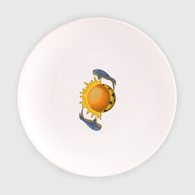 Тарелка с принтом Киты в Тюмени, фарфор | диаметр - 210 мм
диаметр для нанесения принта - 120 мм | fly | дуализм | космос | медитация | полет | фантазия