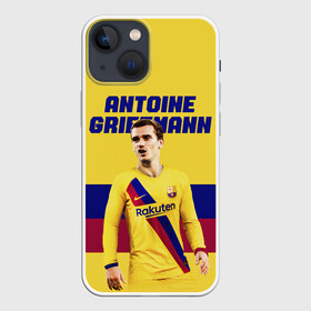 Чехол для iPhone 13 mini с принтом ANTOINE GRIEZMANN   ГРИЗМАНН в Тюмени,  |  | antoine griezmann | barcelona | football | sport | антуан гризманн | барселона | номер 7 | сборная франции | спорт. | футбол