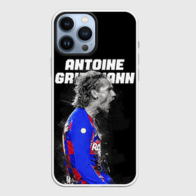 Чехол для iPhone 13 Pro Max с принтом ANTOINE GRIEZMANN   ГРИЗМАНН в Тюмени,  |  | antoine griezmann | barcelona | football | sport | антуан гризманн | барселона | номер 7 | сборная франции | спорт | футбол | черный.