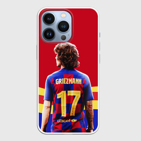 Чехол для iPhone 13 Pro с принтом АНТУАН ГРИЗМАНН   БАРСЕЛОНА в Тюмени,  |  | antoine griezmann | barcelona | football | sport | антуан гризманн | барселона | номер 7 | сборная франции | спорт. | футбол