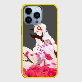 Чехол для iPhone 13 Pro с принтом Flower Tomoe в Тюмени,  |  | akura | kamisama kiss | kitsune | mizuki | nanami | tomoe | yokai | акура | аниме | бог | боги | демон лис | демоны | ёкай | змея | йокай | кицуне | лис | мидзуки | мизуки | нанами | неко | очень приятно бог | томое | томоэ