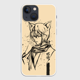 Чехол для iPhone 13 mini с принтом Kitsune Tomoe в Тюмени,  |  | akura | kamisama kiss | kitsune | mizuki | nanami | tomoe | yokai | акура | аниме | бог | боги | демон лис | демоны | ёкай | змея | йокай | кицуне | лис | мидзуки | мизуки | нанами | неко | очень приятно бог | томое | томоэ