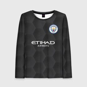 Женский лонгслив 3D с принтом Manchester City Home Goalkeeper (2021 22) в Тюмени, 100% полиэстер | длинные рукава, круглый вырез горловины, полуприлегающий силуэт | 0x000000123 | de bruyne | man city | manchester city | де брюйне | ман сити | манчестер сити