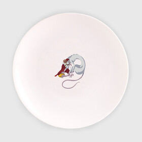 Тарелка с принтом Крыса король в Тюмени, фарфор | диаметр - 210 мм
диаметр для нанесения принта - 120 мм | грызуны | животные | король | корона | крыса | мантия. монстры