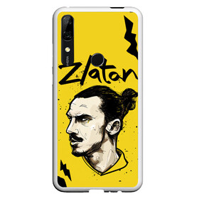 Чехол для Honor P Smart Z с принтом ЗЛАТАН ИБРАГИМОВИЧ ZLATAN в Тюмени, Силикон | Область печати: задняя сторона чехла, без боковых панелей | football | sport | zlatan ibrahimovic | златан ибрагимович | милан | сборная швеции. zlatan | спорт | футбол