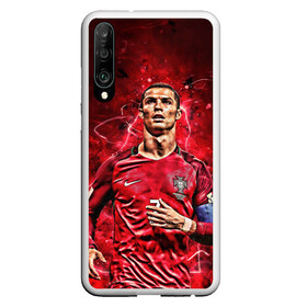 Чехол для Honor P30 с принтом Cristiano Ronaldo (Portugal) в Тюмени, Силикон | Область печати: задняя сторона чехла, без боковых панелей | 7 | cr | cr7 | cristiano | fc | fifa | footbal | juventus | madrid | portugal | real | ronaldo | soccer | криштиану | лига | мяч | мячик | поле | португалия | роналду | спорт | форма | футбол | футболист | футбольная | футбольный | чемпион |