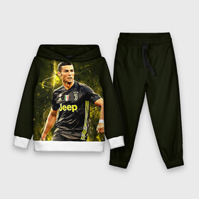 Детский костюм 3D (с толстовкой) с принтом Cristiano Ronaldo (Juventus) в Тюмени,  |  | 7 | cr | cr7 | cristiano | fc | fifa | footbal | juventus | madrid | portugal | real | ronaldo | soccer | криштиану | лига | мяч | мячик | поле | португалия | роналду | спорт | форма | футбол | футболист | футбольная | футбольный | чемпион |