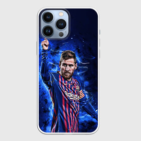 Чехол для iPhone 13 Pro Max с принтом Lionel Messi | Barcelona | 10 в Тюмени,  |  | 10 | argentina | barcelona | fc | fifa | footbal | leo | lionel | messi | soccer | аргентина | барселона | лео | лига | лионель | месси | мяч | мячик | поле | спорт | форма | футбол | футболист | футбольная | футбольный | чемпион