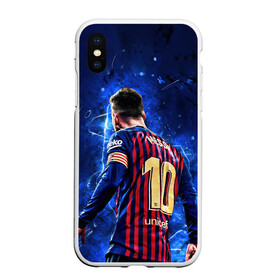 Чехол для iPhone XS Max матовый с принтом Leo Messi | Лео Месси | 10 в Тюмени, Силикон | Область печати: задняя сторона чехла, без боковых панелей | Тематика изображения на принте: 10 | argentina | barcelona | fc | fifa | footbal | leo | lionel | messi | soccer | аргентина | барселона | лео | лига | лионель | месси | мяч | мячик | поле | спорт | форма | футбол | футболист | футбольная | футбольный | чемпион