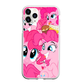 Чехол для iPhone 11 Pro Max матовый с принтом Pinkie Pie pattern в Тюмени, Силикон |  | my little pony | дружба это чудо | единорог | единороги | май литл пони | мульт | мультфильм