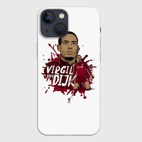 Чехол для iPhone 13 mini с принтом Вирджил Ван Дейк в Тюмени,  |  | lfc | вирджил | вирджил ван дейк | ливерпуль | лфс | футбол | футболист