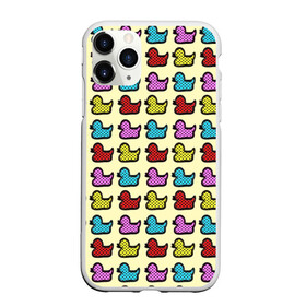 Чехол для iPhone 11 Pro матовый с принтом Утиный фон Утки Ducks в Тюмени, Силикон |  | duck | ducks | утиный фон | утка | утки