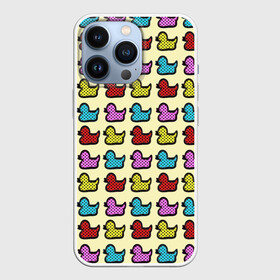 Чехол для iPhone 13 Pro с принтом Утиный фон | Утки | Ducks в Тюмени,  |  | duck | ducks | утиный фон | утка | утки