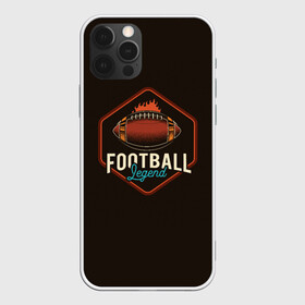 Чехол для iPhone 12 Pro Max с принтом Легенда Футбола в Тюмени, Силикон |  | american football | nfl | rugby | rugby 7 | американский футбол | бутсы | ворота | гол | защитник | игра | клуб | лига | мяч | нфл | пенальти | регби | регби 7 | регбилиг | соревнования | спорт | стадион | форвард