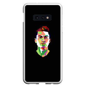 Чехол для Samsung S10E с принтом Paulo Dybala Pop Art в Тюмени, Силикон | Область печати: задняя сторона чехла, без боковых панелей | Тематика изображения на принте: art | champion | dybala | football | form | institute | juventus | palermo | paulo | player | pop | soccer | uniform | дибала | институто | легенда | палермо | пауло | форма | футбол | футбола | футболист | чемпион | ювентус