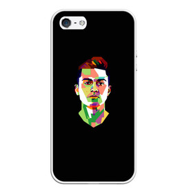 Чехол для iPhone 5/5S матовый с принтом Paulo Dybala Pop Art в Тюмени, Силикон | Область печати: задняя сторона чехла, без боковых панелей | Тематика изображения на принте: art | champion | dybala | football | form | institute | juventus | palermo | paulo | player | pop | soccer | uniform | дибала | институто | легенда | палермо | пауло | форма | футбол | футбола | футболист | чемпион | ювентус