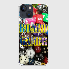 Чехол для iPhone 13 mini с принтом Board Gamer | Настольщик в Тюмени,  |  | board gamer | board games | games | игры | кубики | настольные игры | настольщик