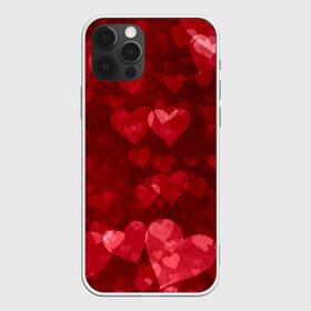 Чехол для iPhone 12 Pro Max с принтом СЕРДЕЧКИ HEARTS (Z) в Тюмени, Силикон |  | Тематика изображения на принте: affection | cardiac | fondness | heart | love | loving | любимая | любимый | любовь | любоф | любофф | любофь | надписи | надпись | сердечко | сердце | сердцевина | сердчишко