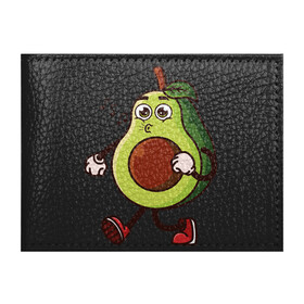 Обложка для студенческого билета с принтом Авокадо поет в Тюмени, натуральная кожа | Размер: 11*8 см; Печать на всей внешней стороне | Тематика изображения на принте: avocado | cute | fruit | авокадо | милый | музыка | фрукт