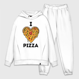 Мужской костюм хлопок OVERSIZE с принтом I LOVE PIZZA | Я ЛЮБЛЮ ПИЦЦУ (Z) в Тюмени,  |  | affection | cardiac | fondness | heart | i love pizza | love | loving | pizza | еда | любимая | любимый | любовь | любоф | любофф | любофь | надписи | надпись | пицца | сердечко | сердце | сердцевина | сердчишко