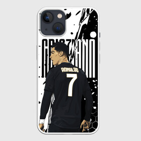 Чехол для iPhone 13 с принтом КРИШТИАНУ РОНАЛДУ   JUVENTUS в Тюмени,  |  | cristiano ronaldo | football | juventus | sport | криштиану роналду | сборная португалии. | спорт | футбол | ювентус