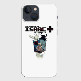 Чехол для iPhone 13 mini с принтом Игра про Исаака в Тюмени,  |  | action | the binding of isaac | ангел и демон | детская игра | исаак | компьютерная игра | мультяшки | шутер | экшен