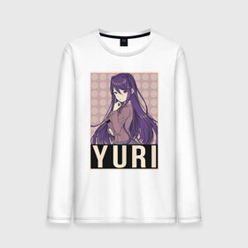 Мужской лонгслив хлопок с принтом Yuri в Тюмени, 100% хлопок |  | anime | game | games | monika | natsuki | sayori | yuri | аниме | визуальный роман | доки доки | игра | игры | литературный клуб | моника | нацуки | саёри | юри