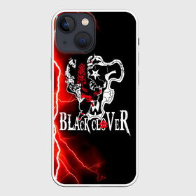 Чехол для iPhone 13 mini с принтом Черные быки | Черный Клевер в Тюмени,  |  | asta | black bulls | black clover | quartet knights | yuno | акума | аниме | аста | блэк кловер | буракку куро:ба | демон | королевство клевера | король магов | лихт | магна | манга | пятилистник | черный бык | чёрный клев