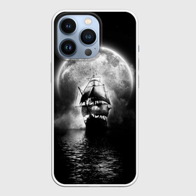 Чехол для iPhone 13 Pro с принтом Летучий голландец в Тюмени,  |  | корабль | летучий голландец | море | парусник | пиратский | старинный