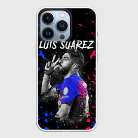 Чехол для iPhone 13 Pro с принтом ЛУИС СУАРЕС   БАРСЕЛОНА в Тюмени,  |  | barcelona | football | luis suarez | sport | uefa | барселона | луис суарес | спорт | уефа. | футбол