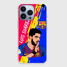 Чехол для iPhone 13 Pro с принтом ЛУИС СУАРЕС   БАРСЕЛОНА в Тюмени,  |  | barcelona | football | luis suarez | sport | uefa | барселона | луис суарес | спорт | уефа. | футбол