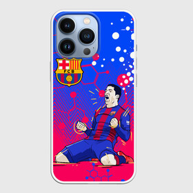 Чехол для iPhone 13 Pro с принтом ЛУИС СУАРЕС   БАРСЕЛОНА в Тюмени,  |  | barcelona | football | luis suarez | sport | uefa | барселона | луис суарес | спорт | уефа. | футбол