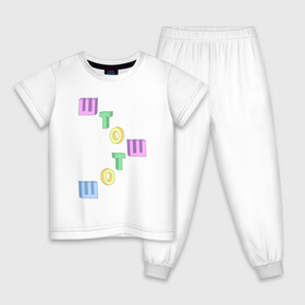 Детская пижама хлопок с принтом штотштош в Тюмени, 100% хлопок |  брюки и футболка прямого кроя, без карманов, на брюках мягкая резинка на поясе и по низу штанин
 | Тематика изображения на принте: кот | меме | прикол | штош | юмор