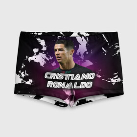 Детские купальные плавки 3D с принтом Cristiano Ronaldo в Тюмени, Полиэстер 85%, Спандекс 15% | Слитный крой, подклад по переду изделия, узкие бретели | cristiano | cristiano ronaldo | ronaldo | криштиану роналду | криштиану роналду душ сантуш авейру | португалия | ювентус