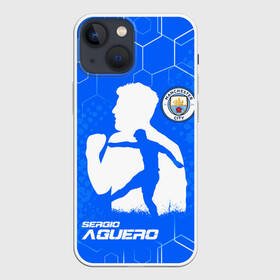 Чехол для iPhone 13 mini с принтом СЕРХИО АГУЭРО   МАНЧЕСТЕР СИТИ в Тюмени,  |  | football | manchester city | sergio leonel aguero del castillo | sport | манчестер сити | сборная аргентины. | спорт | футбол