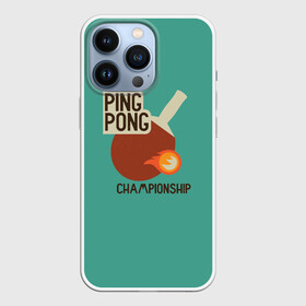 Чехол для iPhone 13 Pro с принтом ping pong в Тюмени,  |  | ping pong | sport | tennis | настольный теннис | пинг понг | ракетка | спорт | теннис