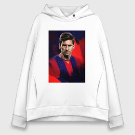 Женское худи Oversize хлопок с принтом Messi - The Best в Тюмени, френч-терри — 70% хлопок, 30% полиэстер. Мягкий теплый начес внутри —100% хлопок | боковые карманы, эластичные манжеты и нижняя кромка, капюшон на магнитной кнопке | argentina | barca | barcelona | football | lionel | messi | spain | sport | аргентина | барса | барселона | гол | золотой мяч | игрок | испания | камп ноу | лионель | месси | мяч | спорт | тренер | футбол | чемпион |