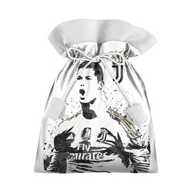 Подарочный 3D мешок с принтом Криштиану Роналду в Тюмени, 100% полиэстер | Размер: 29*39 см | cristiano ronaldo | fc juventus | криштиану роналду | фк ювентус | футбол | футболист