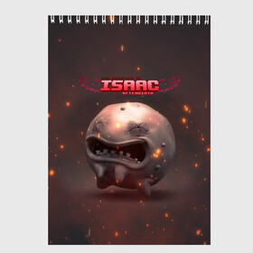 Скетчбук с принтом The Binding of Isaac | Жертвоприношение Исаака (Z) в Тюмени, 100% бумага
 | 48 листов, плотность листов — 100 г/м2, плотность картонной обложки — 250 г/м2. Листы скреплены сверху удобной пружинной спиралью | binding isaac | binding of isaac | the binding of isaac | голос бога | жертвоприношение исаака | исаак | компьютерная игра | маленький исаак