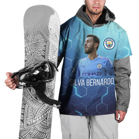 Накидка на куртку 3D с принтом Silva Bernardo Манчестер Сити в Тюмени, 100% полиэстер |  | Тематика изображения на принте: manchester city | бернарду силва | манчестер сити | сборная португалии | футбол | футболист