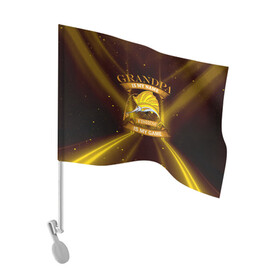 Флаг для автомобиля с принтом Fishing - is my game в Тюмени, 100% полиэстер | Размер: 30*21 см | fish | лето | отдых | поклев | рыба | рыбалка | рыболов | спиннинг | удилище | удочка