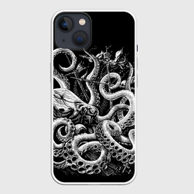 Чехол для iPhone 13 с принтом Кракен Монстр в Тюмени,  |  | animal | beast | kraken | monster | ocean | octopus | sea | ship | water | вода | животные | звери | корабль | кракен | монстр | море | океан | осьминог | рыбы | щупальца